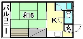 アエル高岡【203号室】の間取り