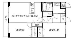 クレールマノワール【302号室】の間取り