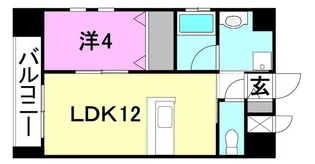 QUINZE LIEU【503号室】の間取り