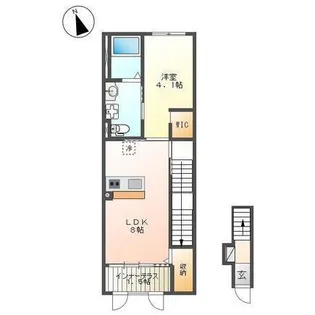 アメニティ ハイツ【201号室】の間取り