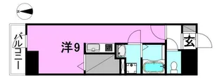 1Rの間取り画像