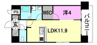 ASHIHARA BUILDING【304号室】の間取り