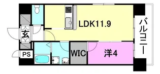 ASHIHARA BUILDING【501号室】の間取り