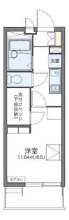 レオパレス雄新ひまわり【301号室】の間取り