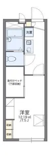 レオパレス久万ノ台【104号室】の間取り