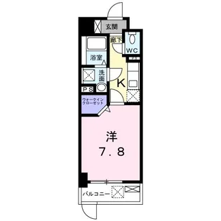 ルーベル中村【102号室】の間取り