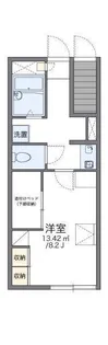レオパレスディアコート KI【108号室】の間取り