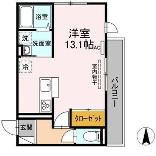 ラ ルーチェ【302号室】の間取り