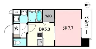 MAYFAIR東雲PREMIUM【206号室】の間取り