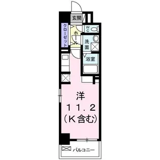 アルカンシエルS【505号室】の間取り