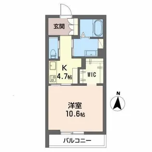 シャーメゾン アヴァンセ【302号室】の間取り