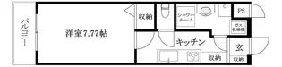 αプレミアム松末【407号室】の間取り