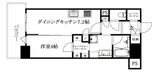 クレアホームズFRANC松山駅前【1002号室】の間取り