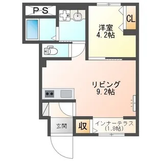 サンコーポ(土居田町)【102号室】の間取り