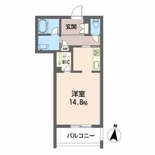 ルポ マノワール【202号室】の間取り