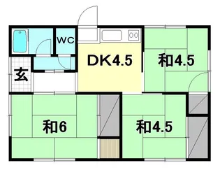 愛媛県松山市居相2丁目4−5 /−3−3〜8【一戸建】の間取り