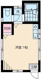 東京都中野区白鷺3丁目【アパート】の間取り