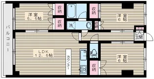 946−ベルフォーレ白鷺【2階】の間取り