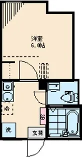 8036−プルメリア練馬【302号室】の間取り