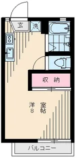 3609-フラワーハウスエンドウ【1階】の間取り