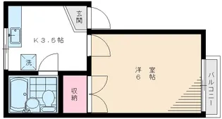 4597−プレタメゾン高円寺【203号室】の間取り