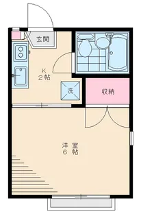 4870−アランフェスN1【201号室】の間取り