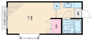 東京都中野区若宮2丁目【アパート】の間取り