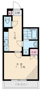 6327−プリメーラ新高円寺【2階】の間取り