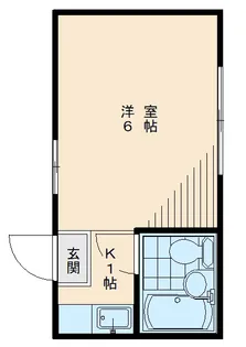 4837−ハイツリバー【202号室】の間取り