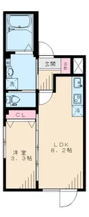 7926−モデリスタ本所吾妻橋【401号室】の間取り