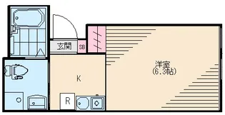 8029−大泉学園East-Y【103号室】の間取り
