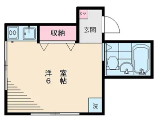 6425−アリエール竹山【202号室】の間取り