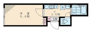 8042−大泉学園East-Y2【104号室】の間取り