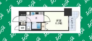 プレサンス名古屋城前【10階】の間取り
