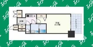 プレサンス上前津プレス【9階】の間取り