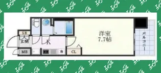 プレサンス東別院駅前Ⅱ【5階】の間取り