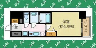 プレサンス丸の内アデル【12階】の間取り