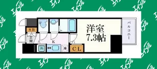 1Kの間取り画像