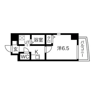 グリーンハイツ白川【0701号室】の間取り