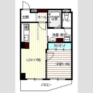 アルファ八田【0303号室】の間取り
