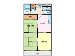 杉江ビル【3階】の間取り