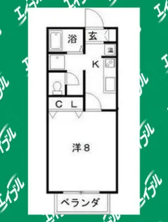 サン・friendsGreen【1階】の間取り