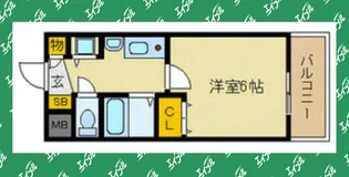 プレサンス鶴舞駅前ブリリアント【7階】の間取り