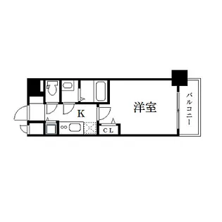 プレサンス鶴舞公園セラヴィ【11階】の間取り