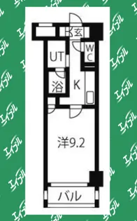 スタジオスクエア大須【6階】の間取り
