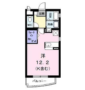 シェーネ幸【1階】の間取り