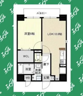 サンピアビータ【1階】の間取り