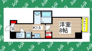 Dorf Kamimaezu【705号室】の間取り