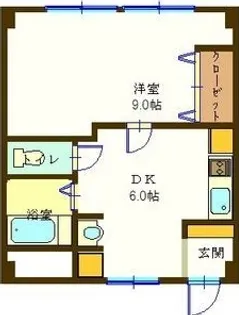 スタービル【6階】の間取り