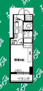 フォルトゥーナ上前津【2階】の間取り